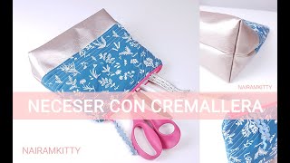 CREMALLERAS PERFECTAS EN UN NECESER  TUTORIAL ACTUALIZADO [upl. by Bethina]