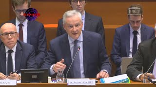 Bruno Le Maire sénerve et se fait calmer en audition [upl. by Janela]