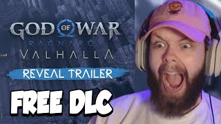 FREE DLC God of War Ragnarok VALHALLA REACTION [upl. by Sidonius]