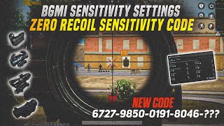 NEW UPDATE 34  ✅ BEST SENSITIVITY CODECONTROL SETTINGS BGMIPUBG MOBILE  BGMI AFTER UPDATE 34 [upl. by Samled7]