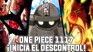 ONE PIECE CAPITULO 1117  GOROSEI VS EL ROBOT DE LA ANTIGUEDAD  EL CONTRAATAQUE DE KIZARU A LUFFY [upl. by Htbazile459]