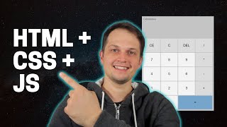 CRIE UMA CALCULADORA COM HTML CSS E JAVASCRIPT [upl. by Oika156]