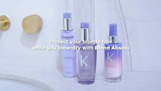 Kérastase Blond Absolu Cicaextreme  Heat Protecting Serum For Blonde Hair [upl. by Einnok275]