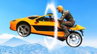 BRAND NEW TRANSFORMER RACES GTA 5 Races [upl. by Hogen523]