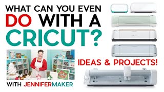 What Can You Do With Cricut  Projects for Joy Maker Explore amp More [upl. by Tobiah668]