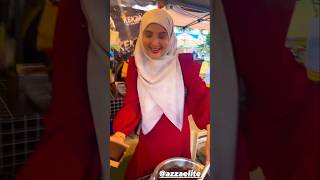 Salina Saibi Beratur Beli Kek Chocolate Azza Elite [upl. by Okiek778]