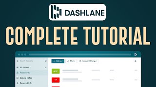 How To Use Dashlane  Simple Tutorial 2024 [upl. by Sande]