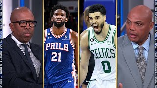 Inside the NBA reacts to Celtics vs 76ers Game 4 Highlights  2023 NBA Playoffs [upl. by Ahsenrac132]