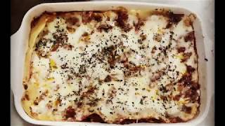 Recettes de lasagne maison facile et rapide  Homemade lasagna  وصفة اللازاني سهلة [upl. by Solokin]