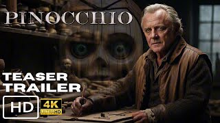 PINOCCHIO  2024 Official AI Concept Movie Tralier  Horror  Starring Anthony Hopkins [upl. by Hendricks]