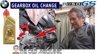 BMW R1150GS GEARBOX OIL CHANGE IS THAT SIMPLE [upl. by Musa497]