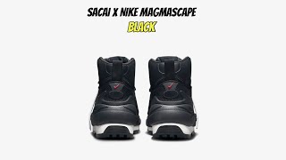 sacai x Nike Magmascape Black [upl. by Gisella519]