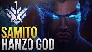 Samito  1 NA Ladder Peak Hanzo GOD  Overwatch Montage [upl. by Lesoj]