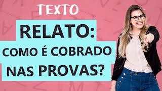 RELATO CARACTERÍSTICAS  Aula 13  Profa Pamba  Texto [upl. by Oriana]