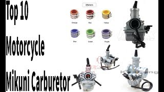 Top 10 Motorcycle Mikuni Carburetor [upl. by Gnav]