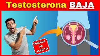 🚨ALERTA SÍNTOMAS Mas PELIGROSOS De BAJA TESTOSTERONA⁉️📉 [upl. by Elia]