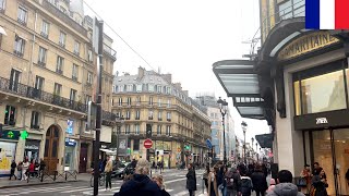 🇫🇷☁️【HDR 4K】Paris Walk  Rivoli to Les Gobelins via Pont Neuf amp Notre Dame Nov 2024 [upl. by Aicenert586]