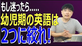 【10年後の今、効果実感】幼児期の英語教育おすすめ2選【幼児教育3歳4歳5歳】 [upl. by Melloney376]