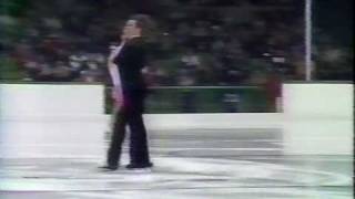 Klimova amp Ponomarenko URS  1984 Sarajevo Ice Dancing Compulsory Dance No 2 [upl. by Enimsay864]