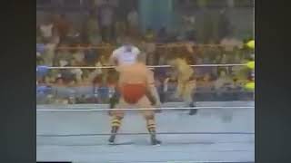 Nikolai Volkoff vs Terry Daniels  1984 [upl. by Serafine]