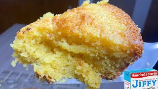 How To Make The Most Moist amp Sweet Cornbread Using Jiffy Mix  Recipe [upl. by Eahcim]