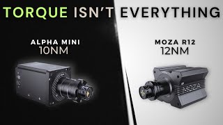 SIMAGIC Alpha Mini vs MOZA R12  Review and Comparison [upl. by Atenahs]