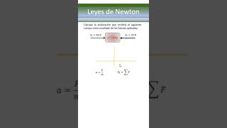 Leyes de Newton  Fuerza resultante y aceleración  Física [upl. by Nomzaj655]