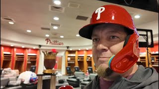 INSIDE THE PHILLIES LOCKER ROOM PHILLY PREMIER OF THE TURNAROUND [upl. by Cornell188]