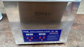 A review of the VEVOR 6L Professional Ultrasonic Cleaner [upl. by Aryhs89]