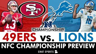 Lions vs 49ers Preview  San Francisco 49ers vs Detroit Lions  NFL [upl. by Bushore354]