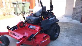 Gravely 452 Zero Turn Mower  First Impressions [upl. by Vail806]