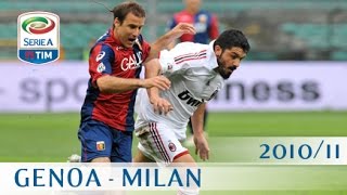 Genoa  Milan  Serie A 201011  ENG [upl. by Bennion]