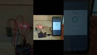 Google assistant arduinouno physics arduinoprojects viralvideo googleassistant [upl. by Llertac102]