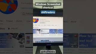 Quick Guide Windows Screenshot Shortcut [upl. by Anisah848]