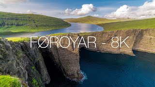 THE FAROE ISLANDS Timelapse  8K [upl. by Nedle]