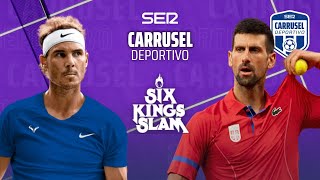 👑🎾 RAFAEL NADAL vs NOVAK DJOKOVIC  EN DIRECTO EL SIX KINGS SLAM DE TENIS [upl. by Spearing]