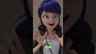 MARINETTE E ADRIEN TENTANDO MANTER A TRANQUILIDADE 🤣  MIRACULOUS LADYBUG  Mundo Gloob Shorts [upl. by Aztirak]