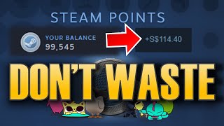 Best Way to Use Steam Points to Possibly Make Money 2024 [upl. by Etnor]