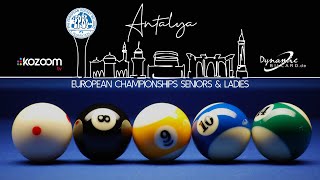 2024 EPBF SeniorsLadies European Championships  Day 6 [upl. by Knute]