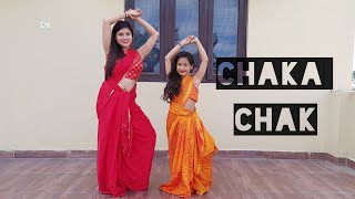 Chaka Chak Nitika Joshi amp Kavita  Bollywood song  Atrangi Re Simple Dance Steps KDC [upl. by Mendie]