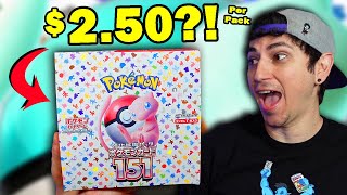 How to Get Pokemon 151 Reprint Boxes Cheap Almost Retail [upl. by Aliekat166]