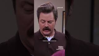 I can see the resemblance ParksAndRec RonSwanson NickOfferman Shorts [upl. by Justicz]