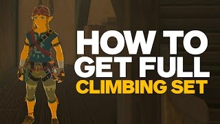 Full Climbing Gear Set Locations in Zelda Breath of the Wild [upl. by Barmen]