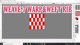 Types of Weaving  WARP AND WEFT RIB  Textile  JACQUARD DESIGN [upl. by Agnew591]