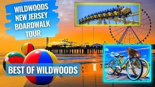 Wildwood New Jersey Boardwalk Virtual Tour  Best Things to See and Do in Wildwood New Jersey [upl. by Violette321]