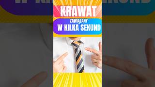 Jak szybko zawiązać krawat🤔🤩 Mam na to sposób 💪 Krawat zawiążesz w kilka sekund 😎🔥 How to tie a tie [upl. by Araed885]