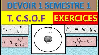 EXERCICE 2 DE LA GRAVITATION UNIVERSELLE [upl. by Vihs]