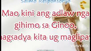 MINUS ONE  quotquotMao kini ang adlaw nga gihimo sa Ginoo magsadya kita ug maglipayquot [upl. by Teevens]