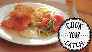 Crumbed Fish Recipe  Cook Your Catch  ADRENO [upl. by Elwina945]