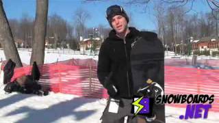 2010 Rossignol One Mag Snowboard Review from Snowboardsnet [upl. by Royo886]